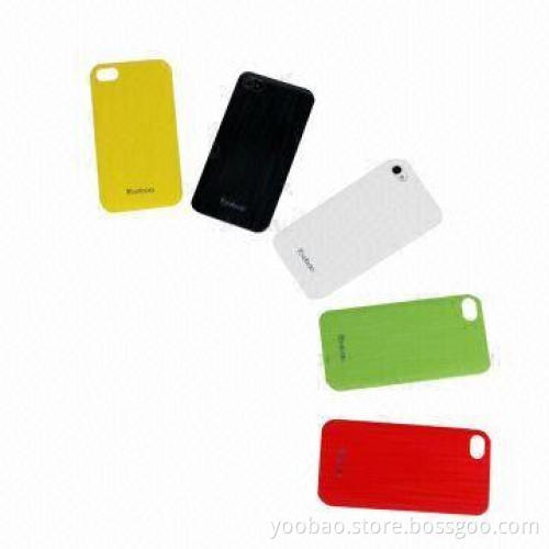 Colorful Case for iPhone 4/4S, Made of ABS Material, with Screen Protector